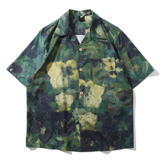 Camisa inspirada en van goh 