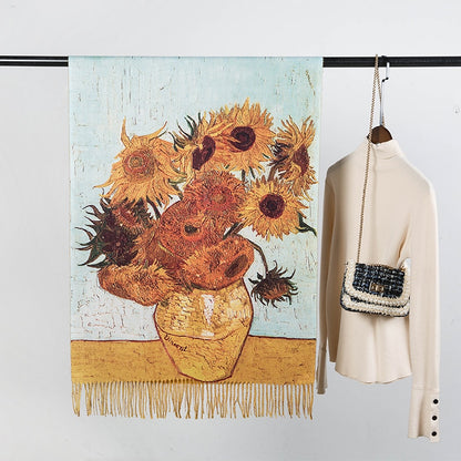 Bufanda de girasoles de Van Gogh