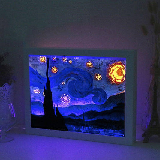 Lámpara Led noche estrellada 