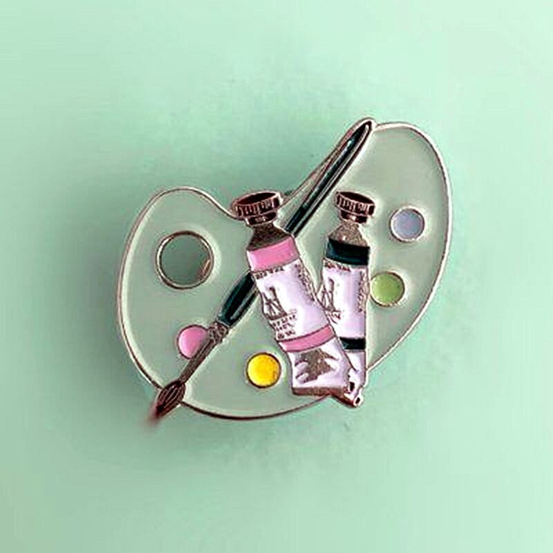 Pin de esmalte Art Palette