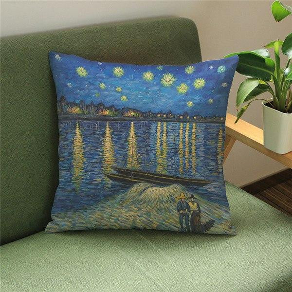 Funda de almohada Obras de arte de Van Gogh