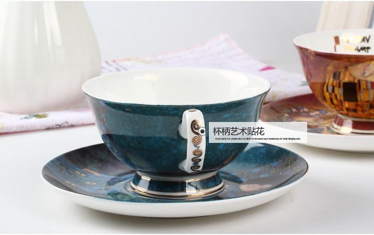 Tazas de té de Gustav Klimt 