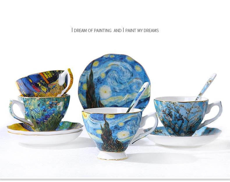 Tazas de té Van Gogh