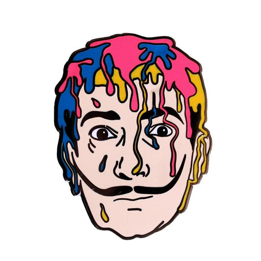 Insignia de pin de esmalte Salvador DALI