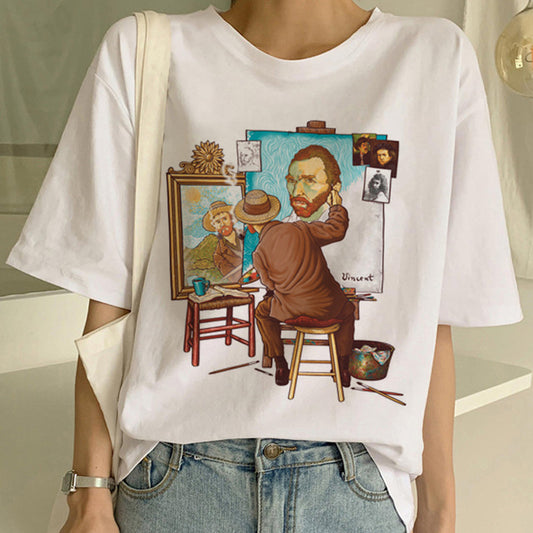 Camiseta estudio van gogh 