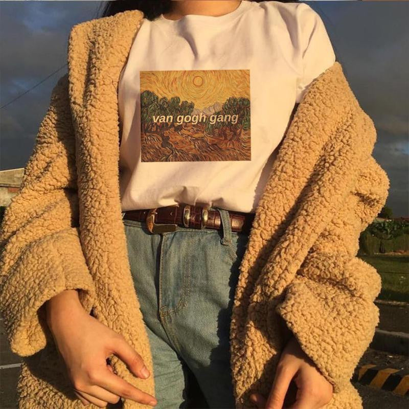 Camiseta banda van gogh