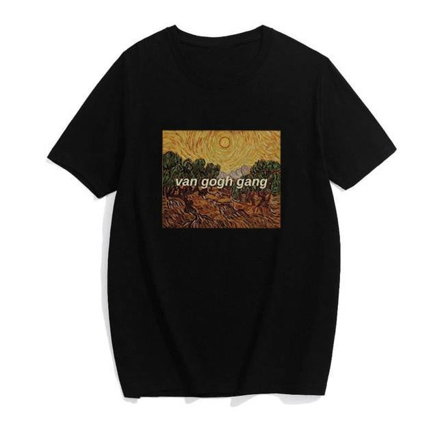 Camiseta banda van gogh