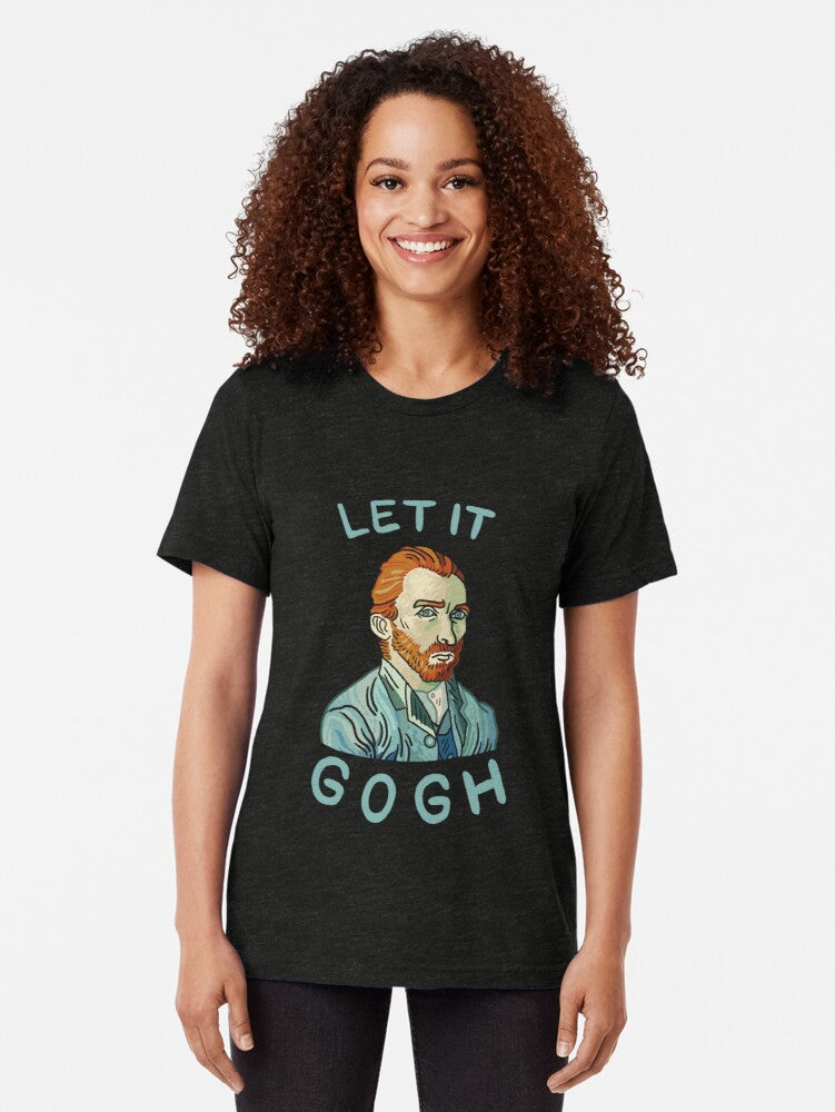 T-shirt Let it Gogh