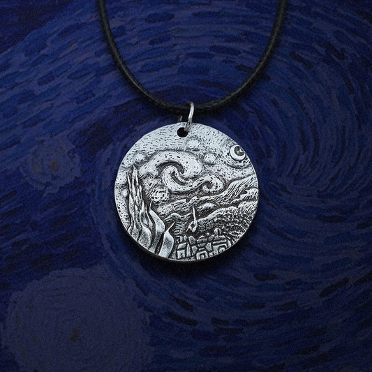 Collar La noche estrellada de Van Gogh